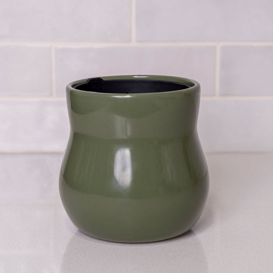 Forest Green Plant Pot