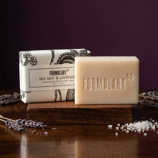 Sea Salt & Lavender - Shea Butter Soap