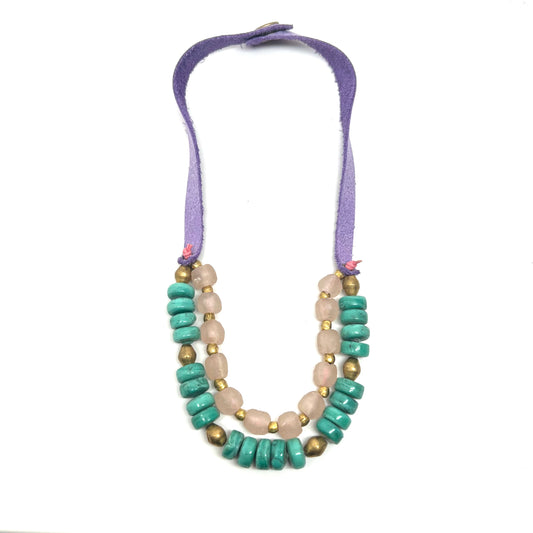 2 strand Choker Necklace Stellar Collection