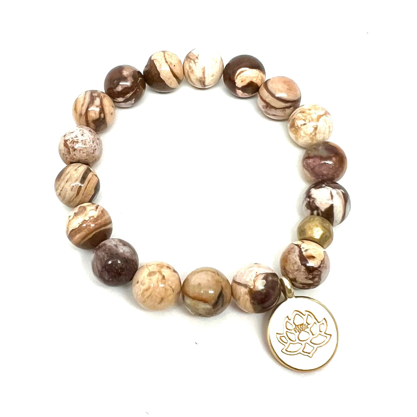 Ice cream Jasper Bracelet