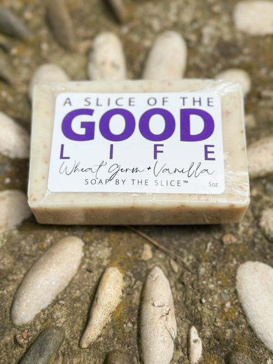 WHEAT GERM & VANILLA SOAP SLICE 5.5 oz.