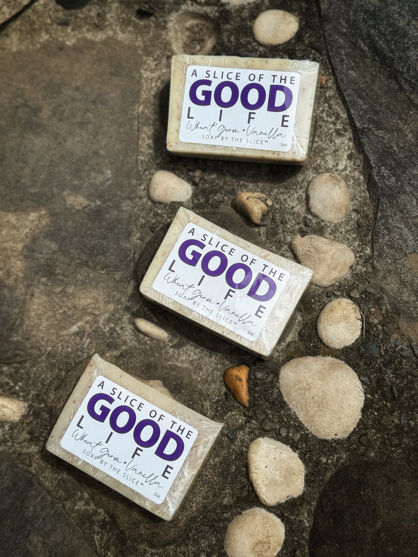WHEAT GERM & VANILLA SOAP SLICE 5.5 oz.