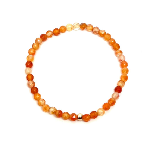 Gemstone Mini Bracelet Carnelian