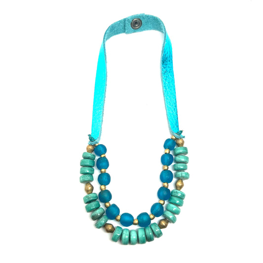 2 Strand Choker Necklace Stellar Collection