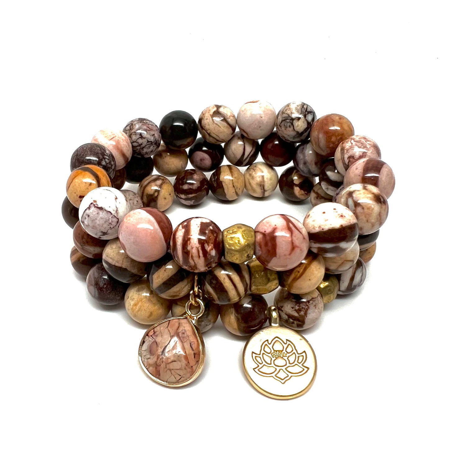 Ice cream Jasper Bracelet