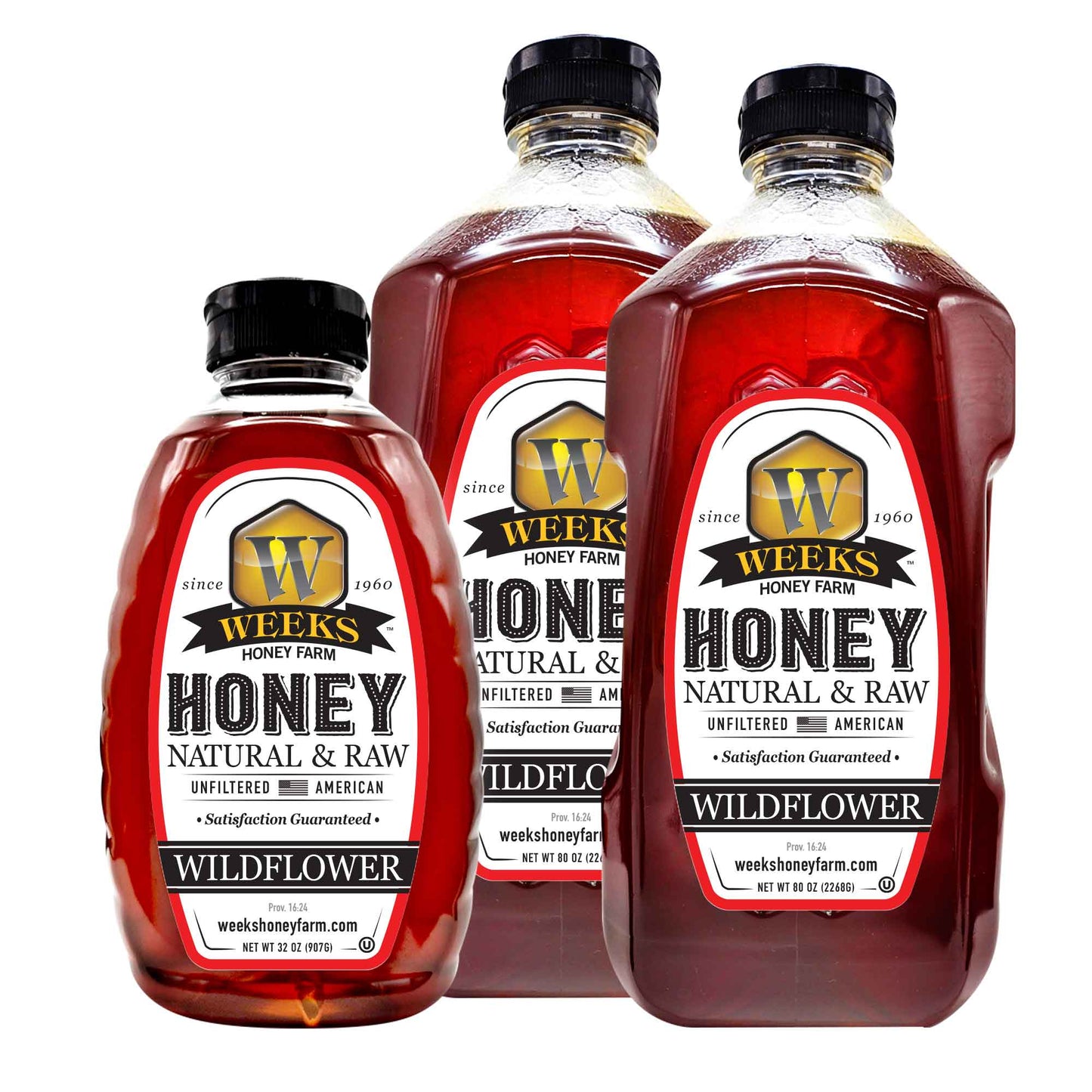 Weeks Pure Raw Wildflower Honey – Georgia’s Sweetest Natural Treasure