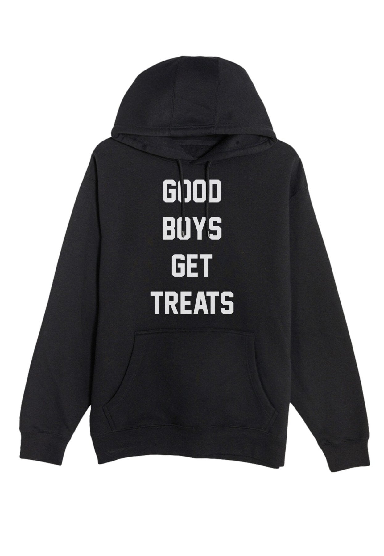 Good Boys Get Treats Hoodie | Front & Back Print | Gift for Dog Lovers | Printed in USA