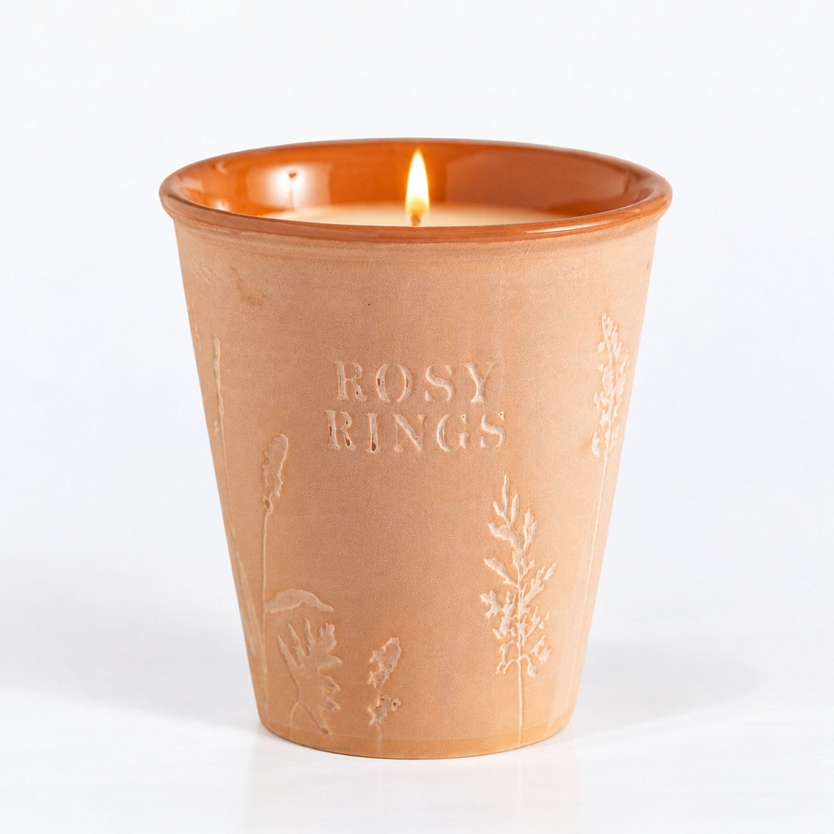 Tomato Vine Garden Pot Candle + Plantable Seed Paper Dust Covers