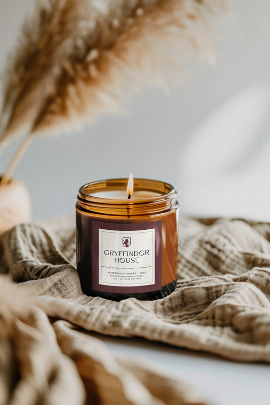 Gryffindor Beeswax Candle - Harry Potter