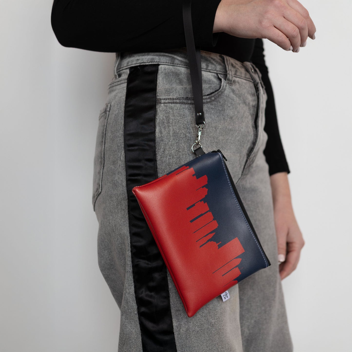 Baseball Ballpark Skyline Game Day Wristlet