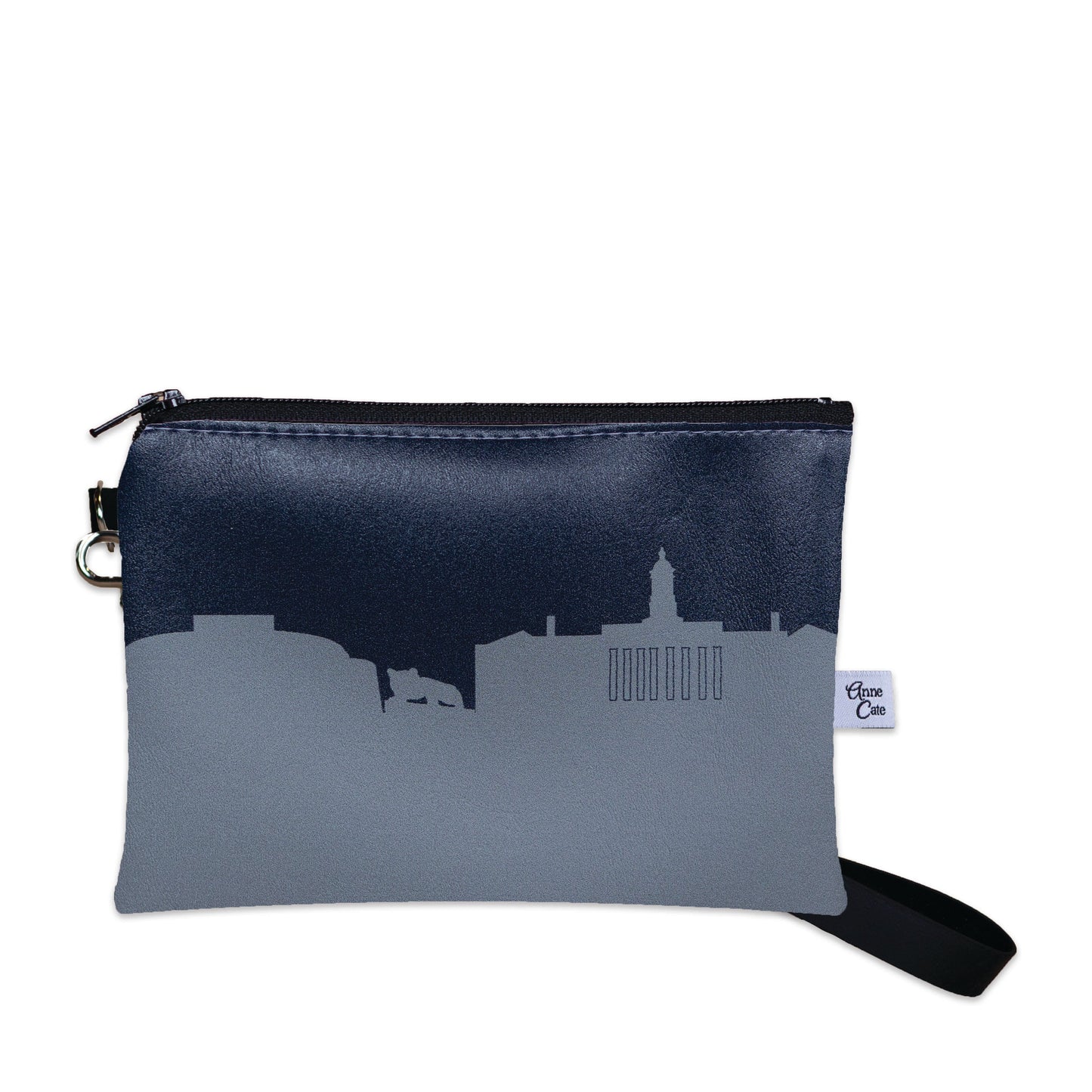 Collegiate Football Stadium Skyline Game Day Wristlet