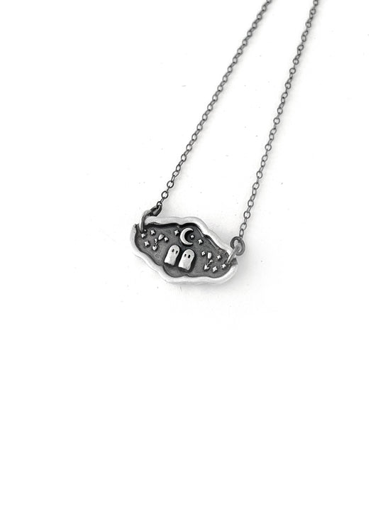Ghost in Love Necklace