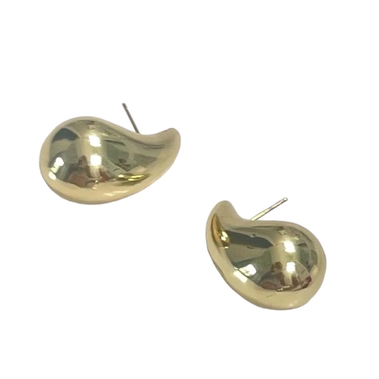 Gold  Drop Statement Earrings