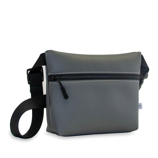 Gray Belt Bag Fanny Pack