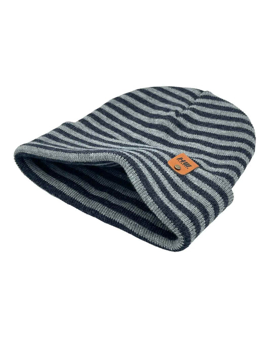 HAAKWEAR Classic RORO Cuffed Beanie / Hat - Gray / Denim, Made in USA