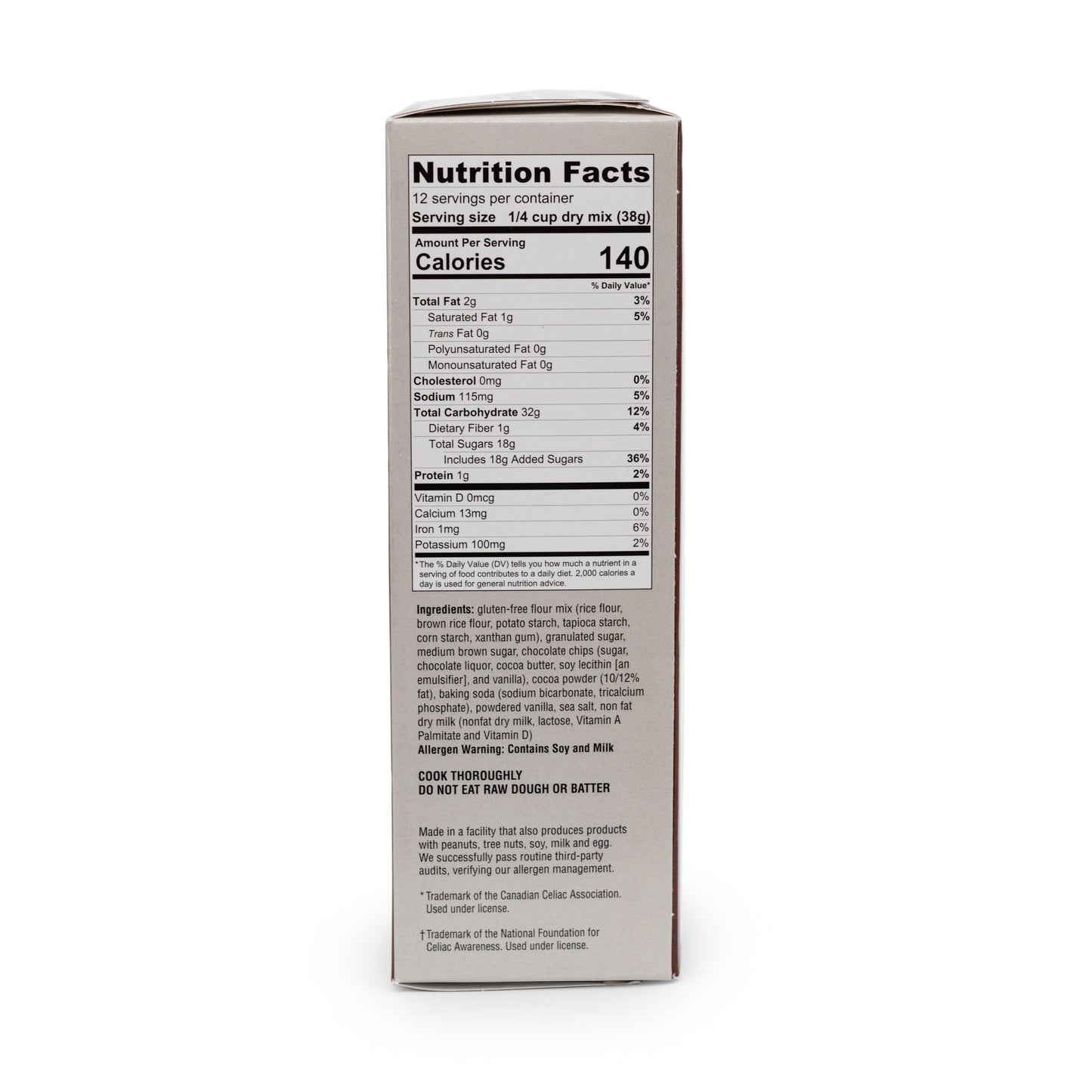 Gluten Free Double Chocolate Cookie Mix | 16 oz | Heartland Gourmet | 1530