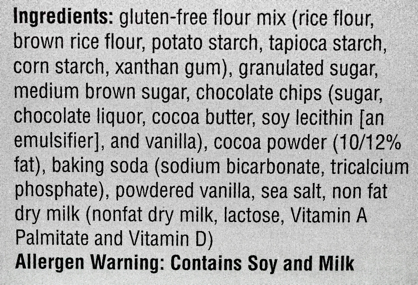 Gluten Free Double Chocolate Cookie Mix | 16 oz | Heartland Gourmet | 1530