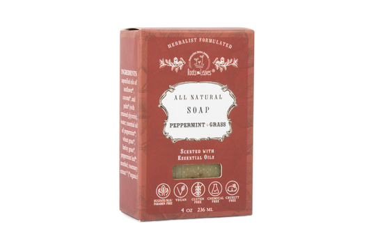 Organic Vegan Peppermint Bar Soap