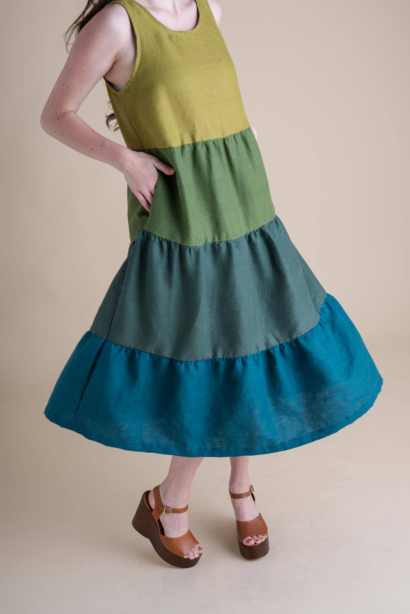 Willow Dress (Updated) in Dusk