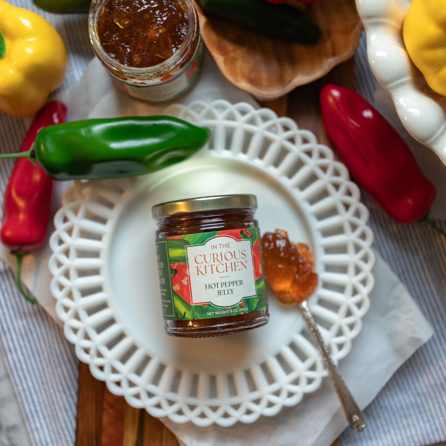 Hot Pepper Jelly | Small Batch Sweet Heat | In the Curious Kitchen