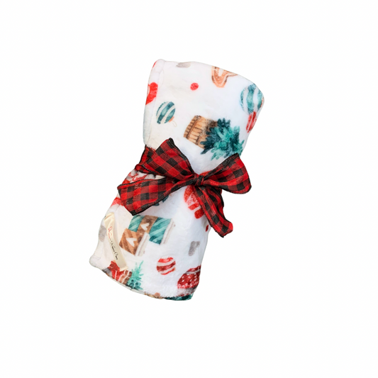 Holiday Blanket | Red Truck