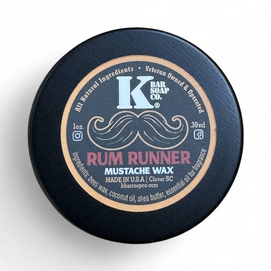 Rum Runner Mustache Wax