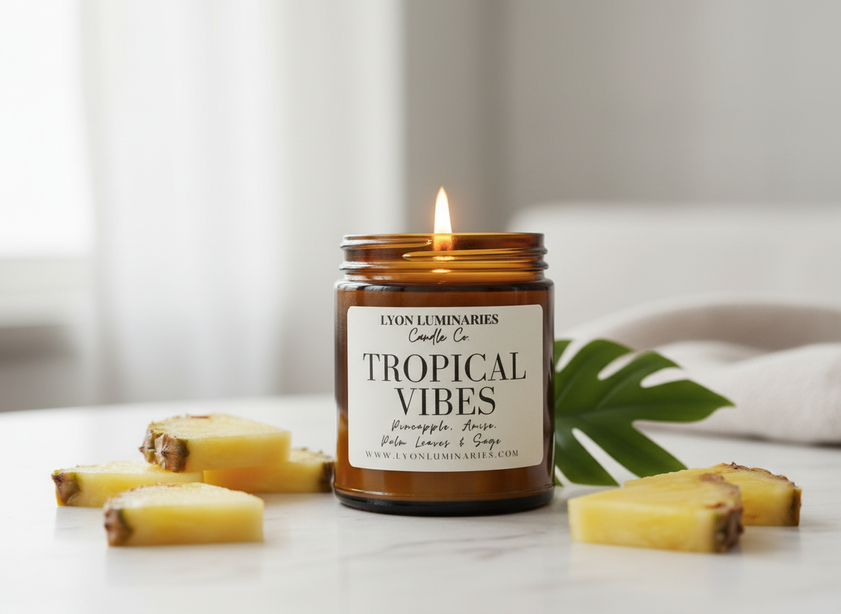 Tropical Vibes Soy Blend Candle