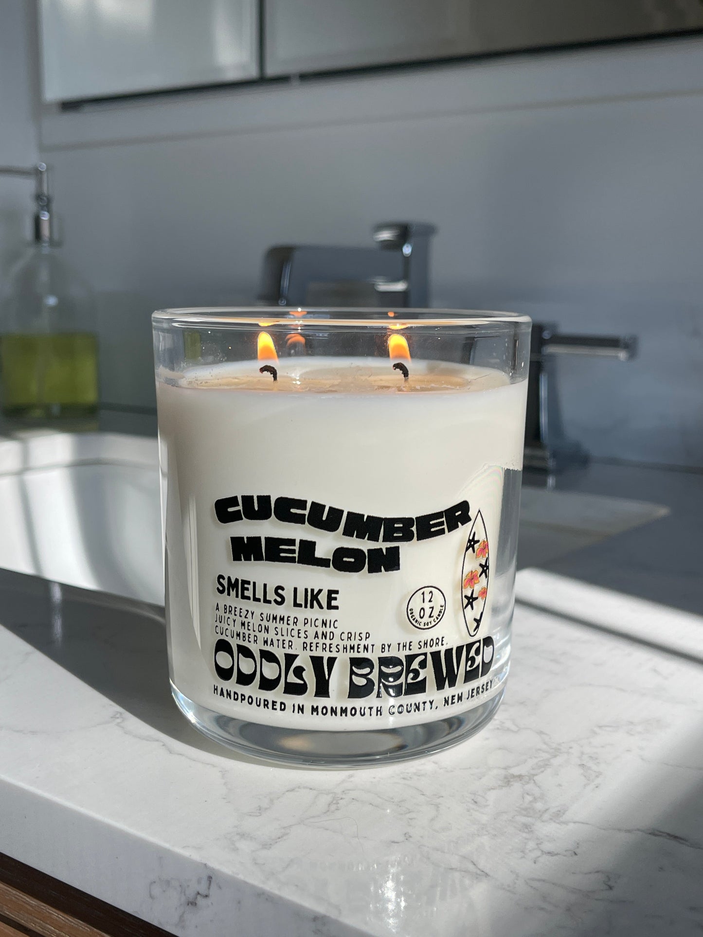 Cucumber Melon Soy Candle