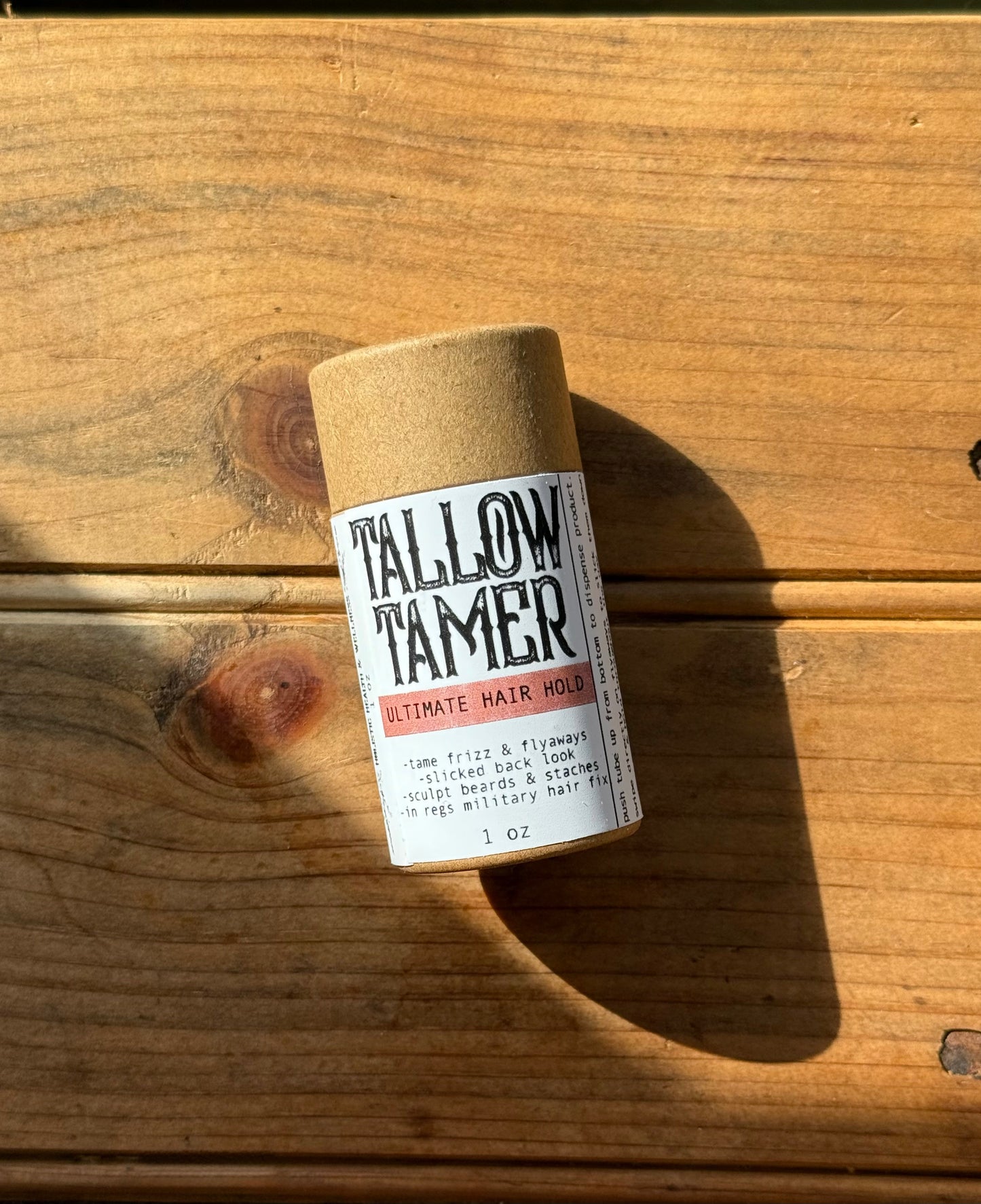Tallow Tamer | Ultimate Hair Hold | Frizz | Flyaways | Slicked Hair Styles