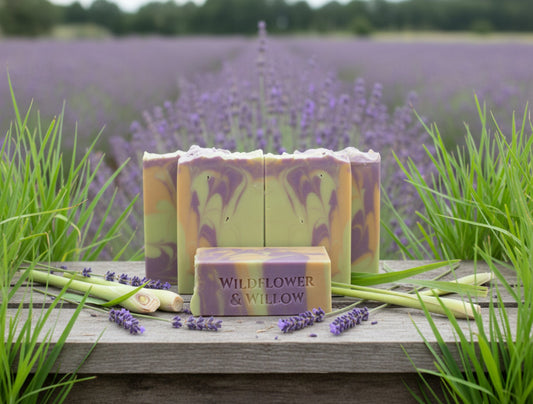 Lavender & Lemongrass Handmade Artisan Soap