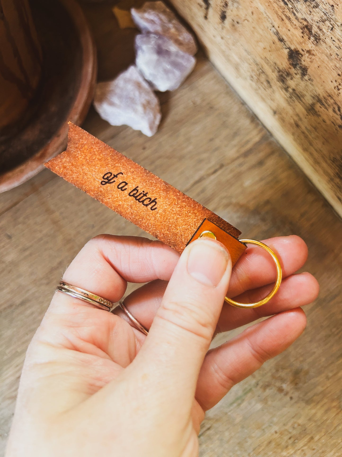 Be Kind ...of a B... Keychain