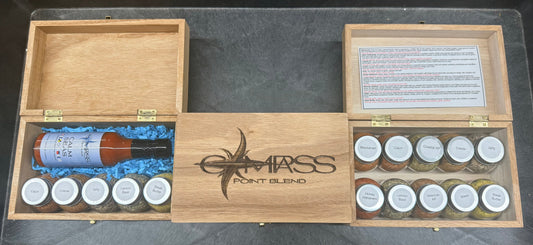 Limited Edition Wooden 8 Sample Box