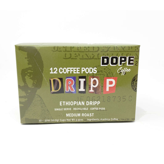 Ethiopian Dripp Coffee Pods K-Cups