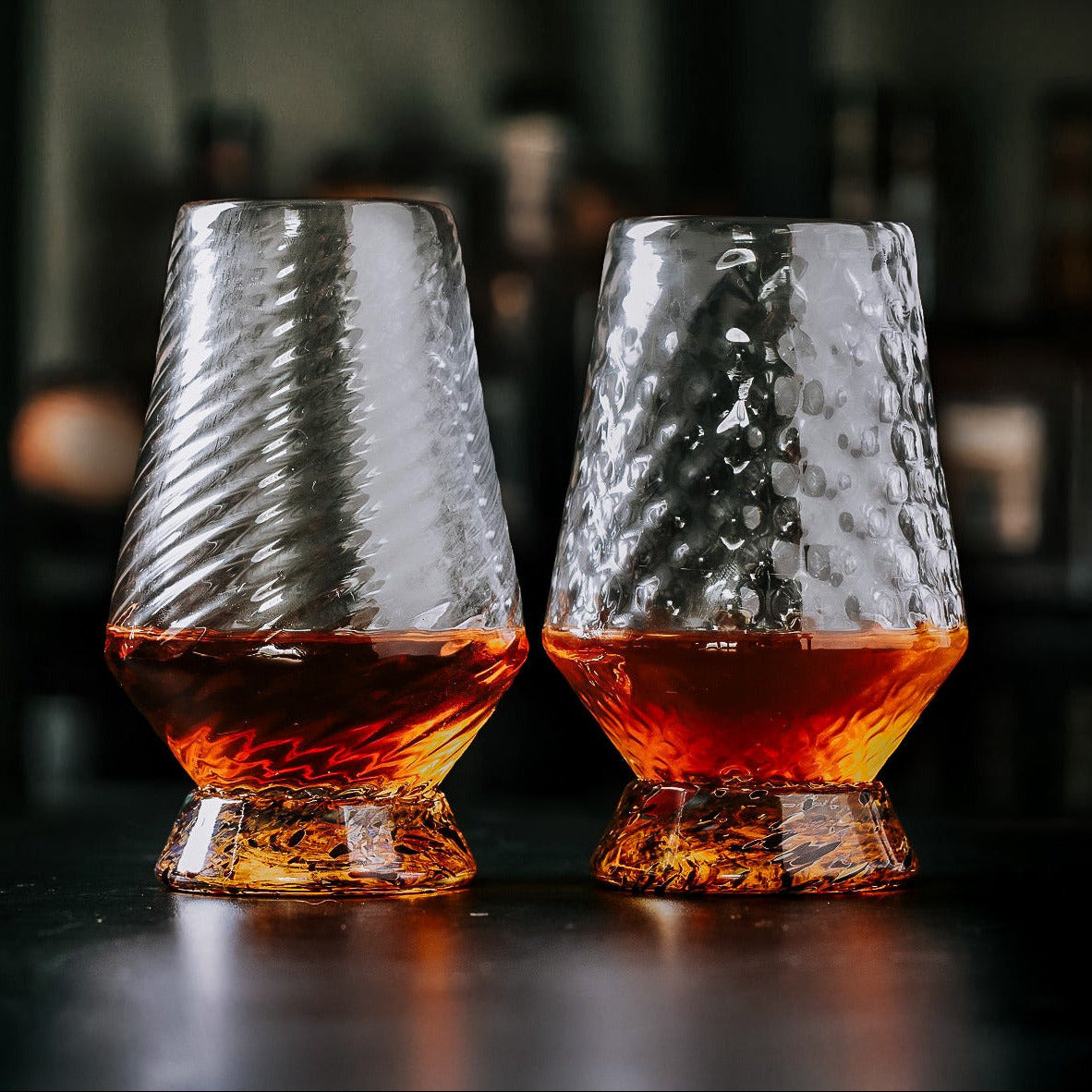 Handblown Neat Pour Glass