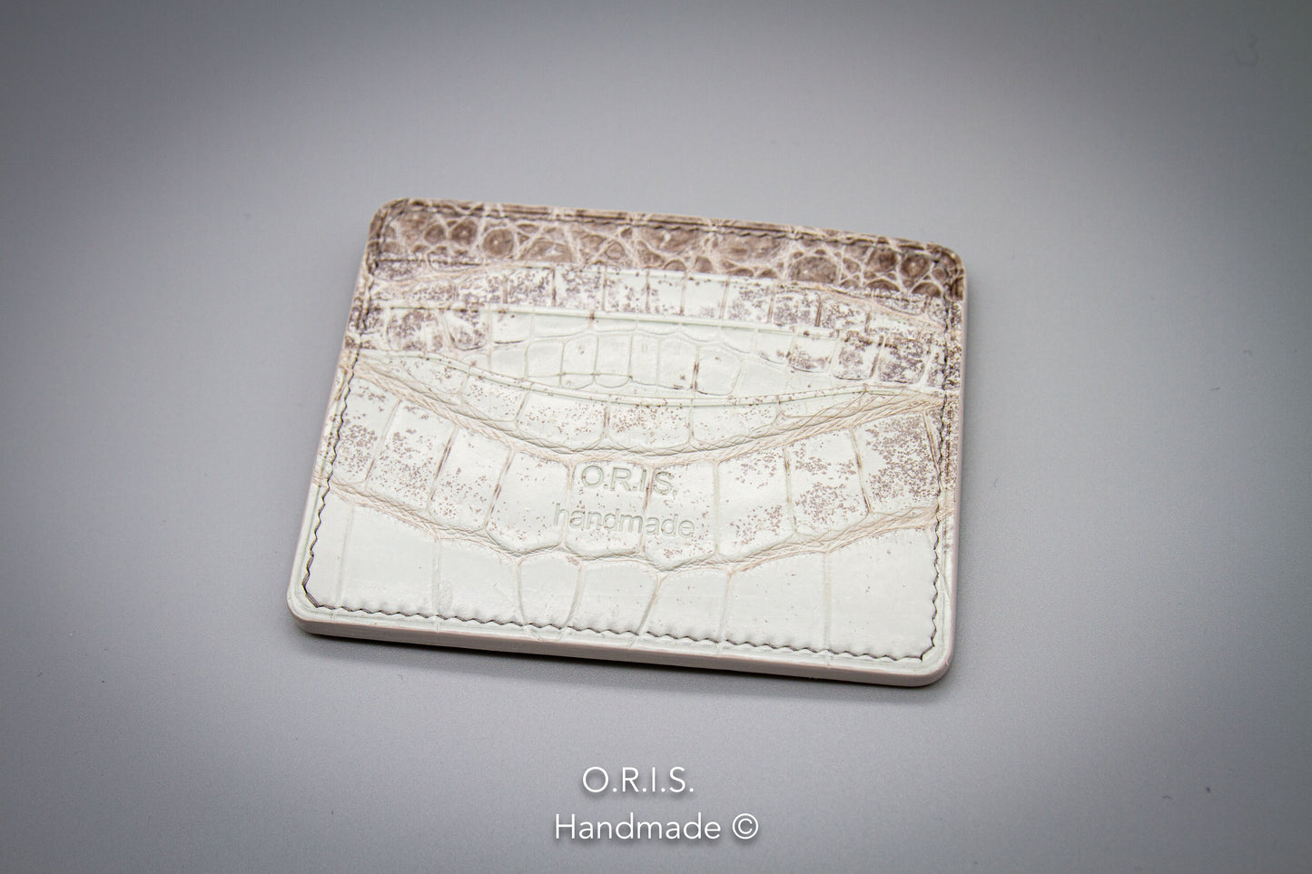 Crocodile Card Holder - Himalayan