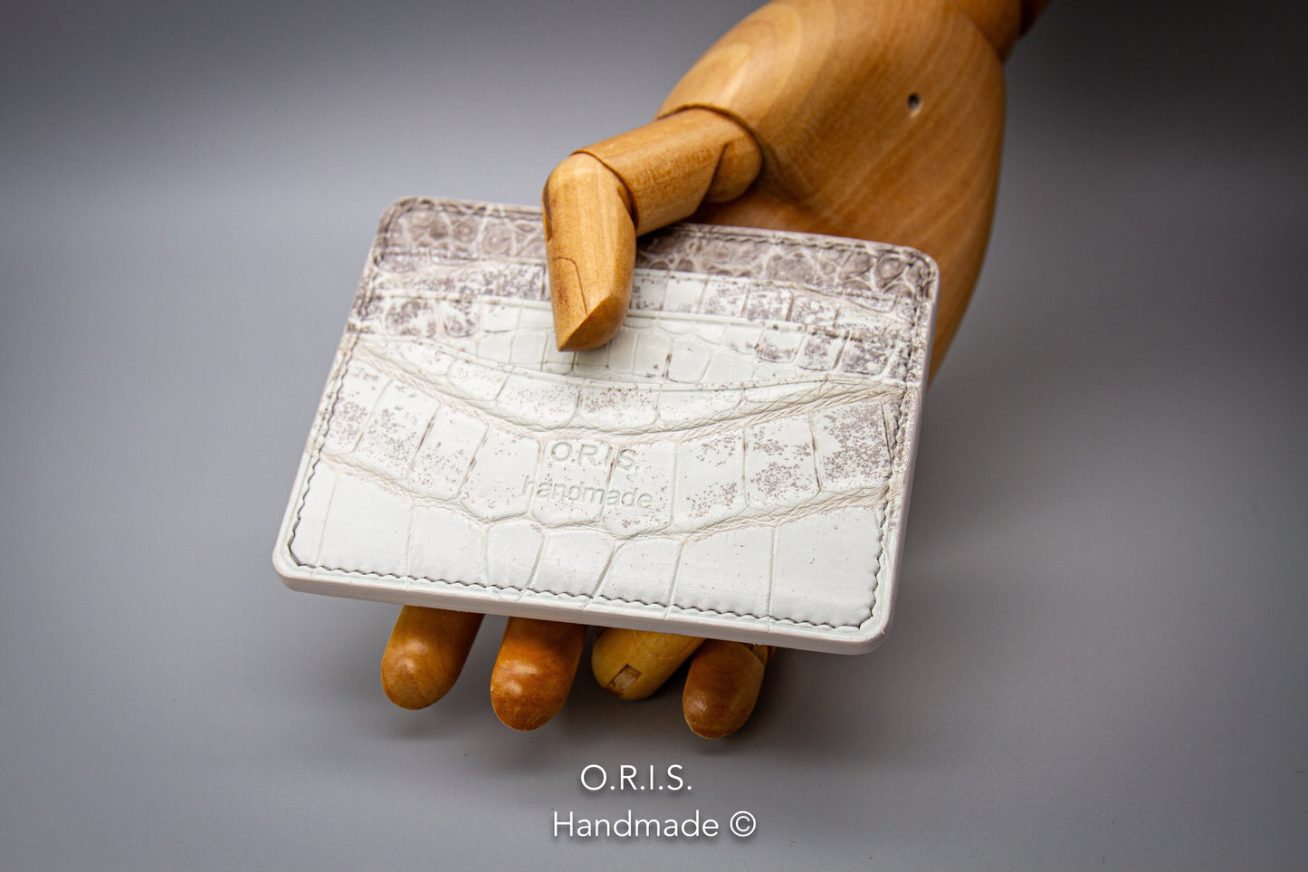 Crocodile Card Holder - Himalayan