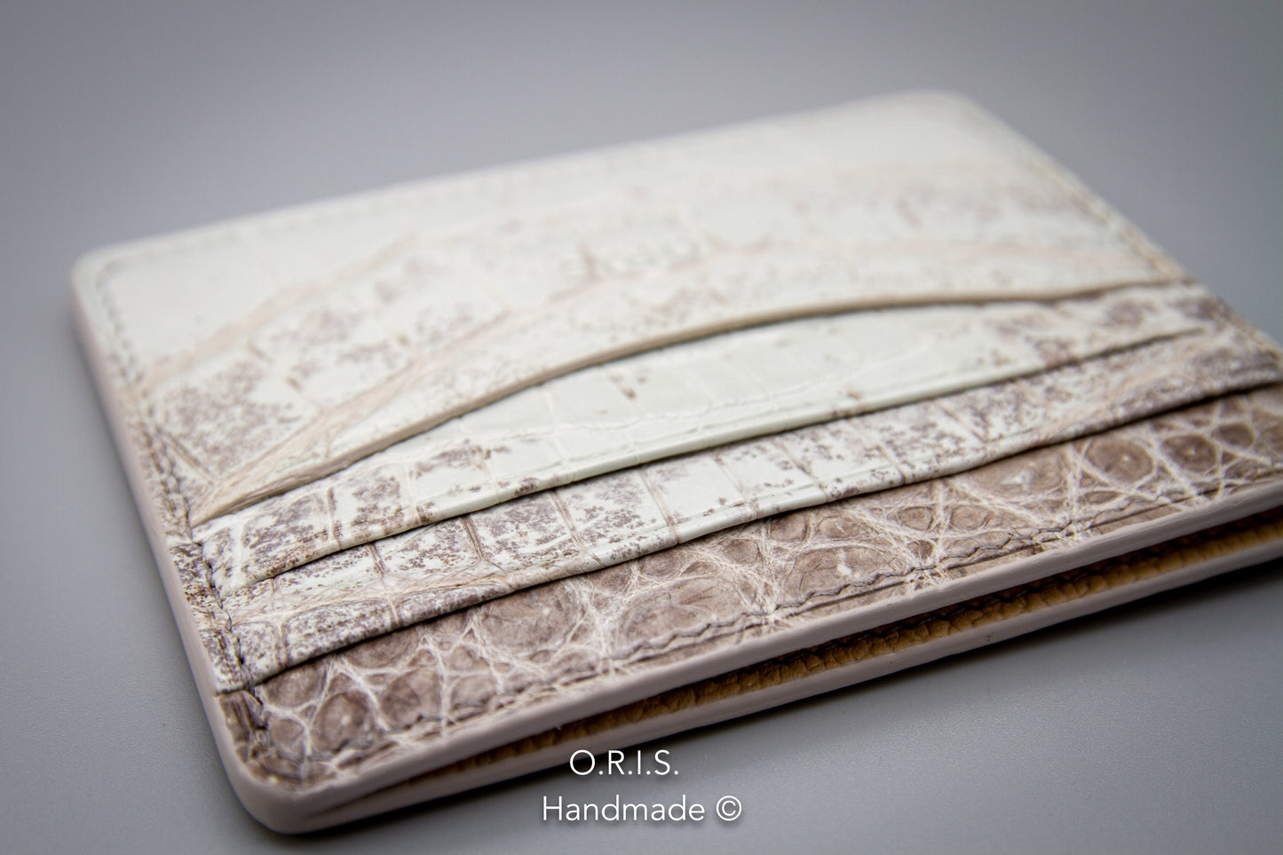 Crocodile Card Holder - Himalayan