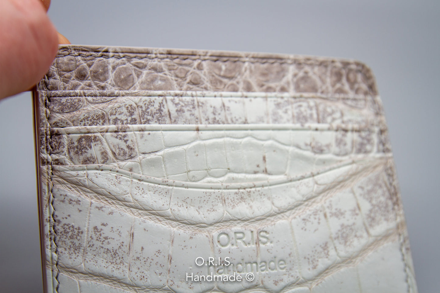 Crocodile Card Holder - Himalayan