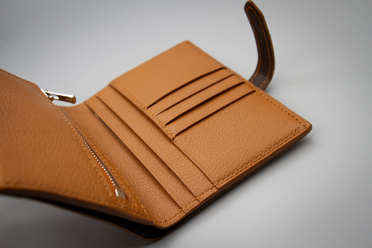 Small Alligator Leather Wallet for Women