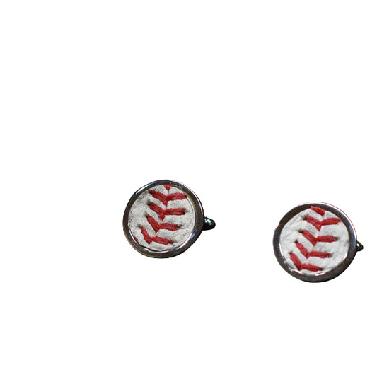 Baseball Seam Cufflinks