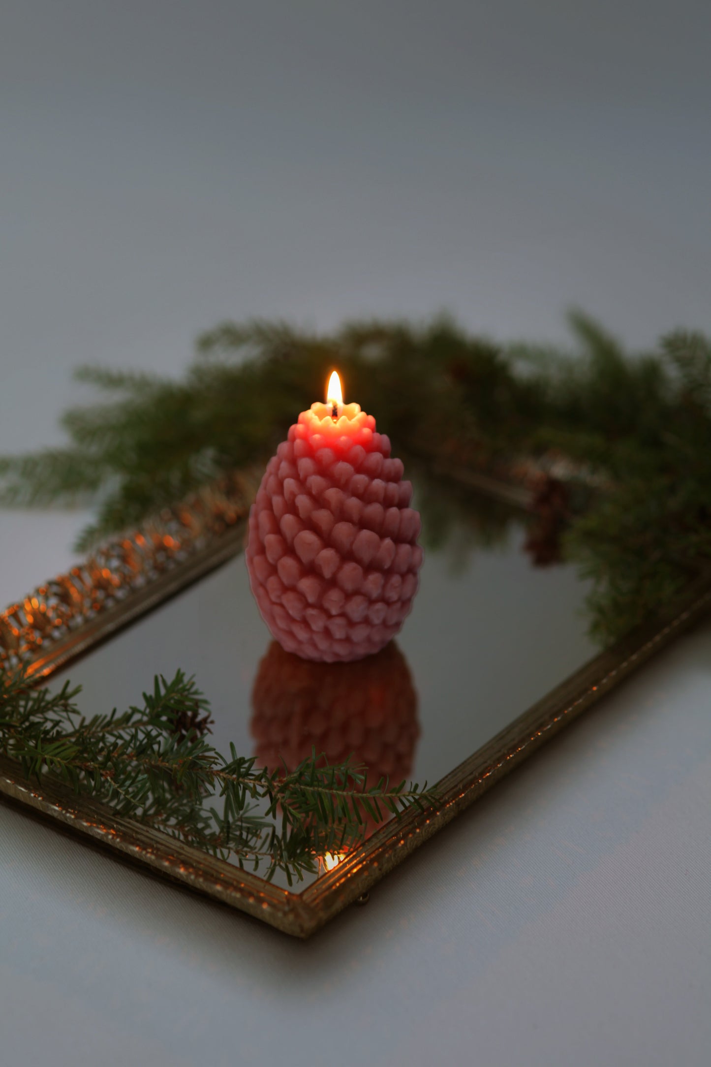 Mo&Co Home Exclusive: Sculpted Beeswax Pine Cones | 2 Sizes