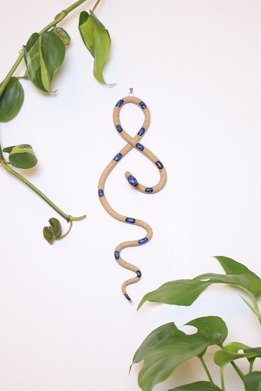 Mini Ceramic Wall Snake
