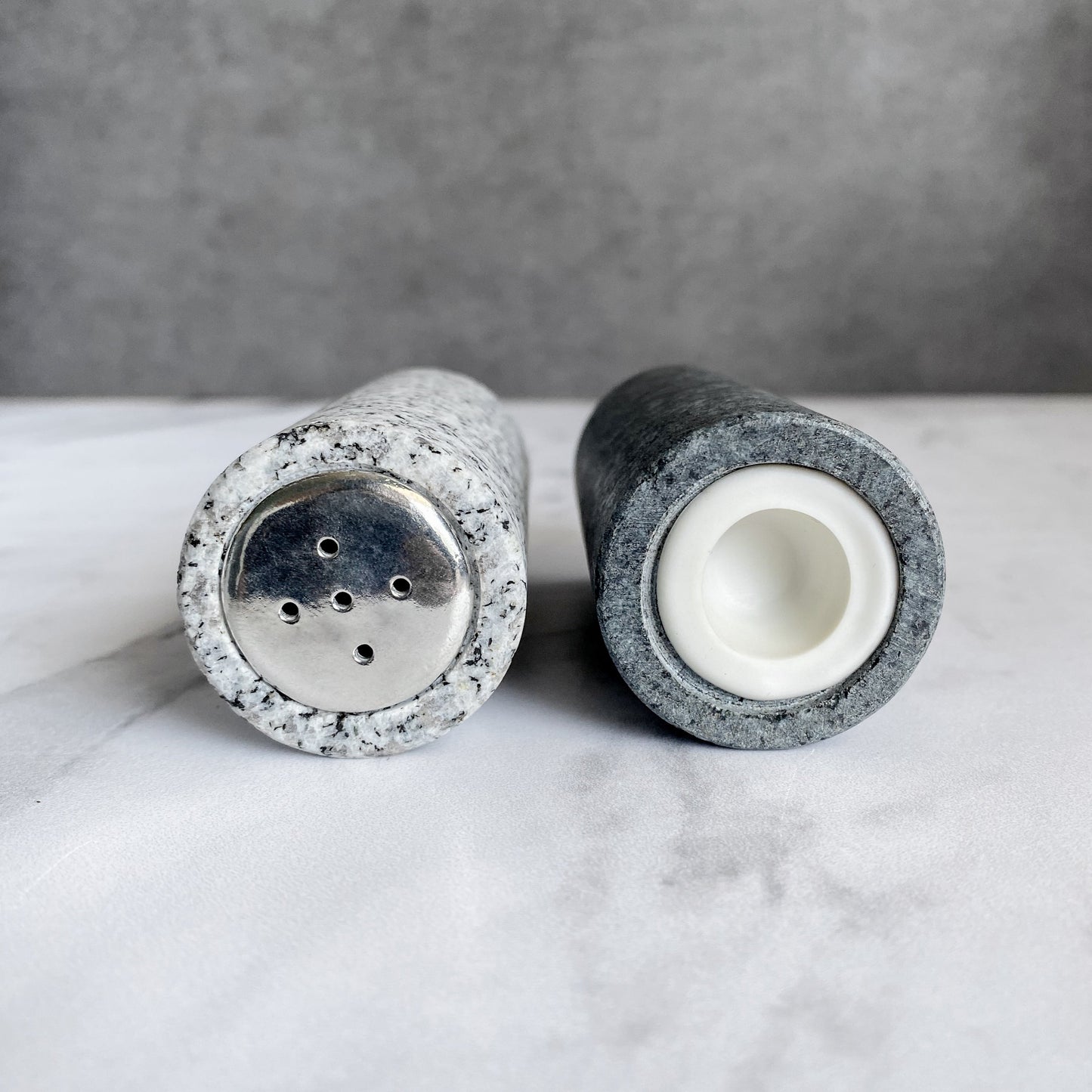Granite Salt & Pepper Shakers