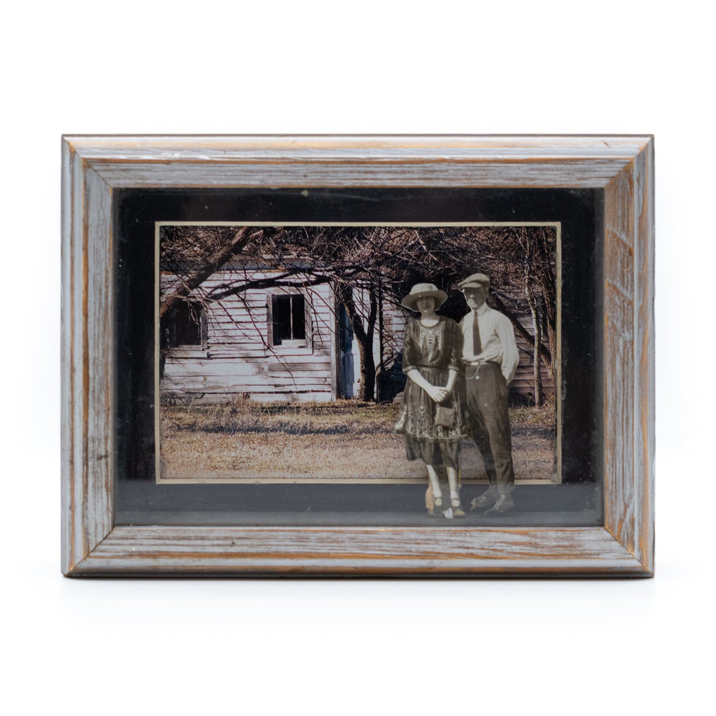 Old Time Couple Shadow Box | 8" x 6" | Journey West Photographer
