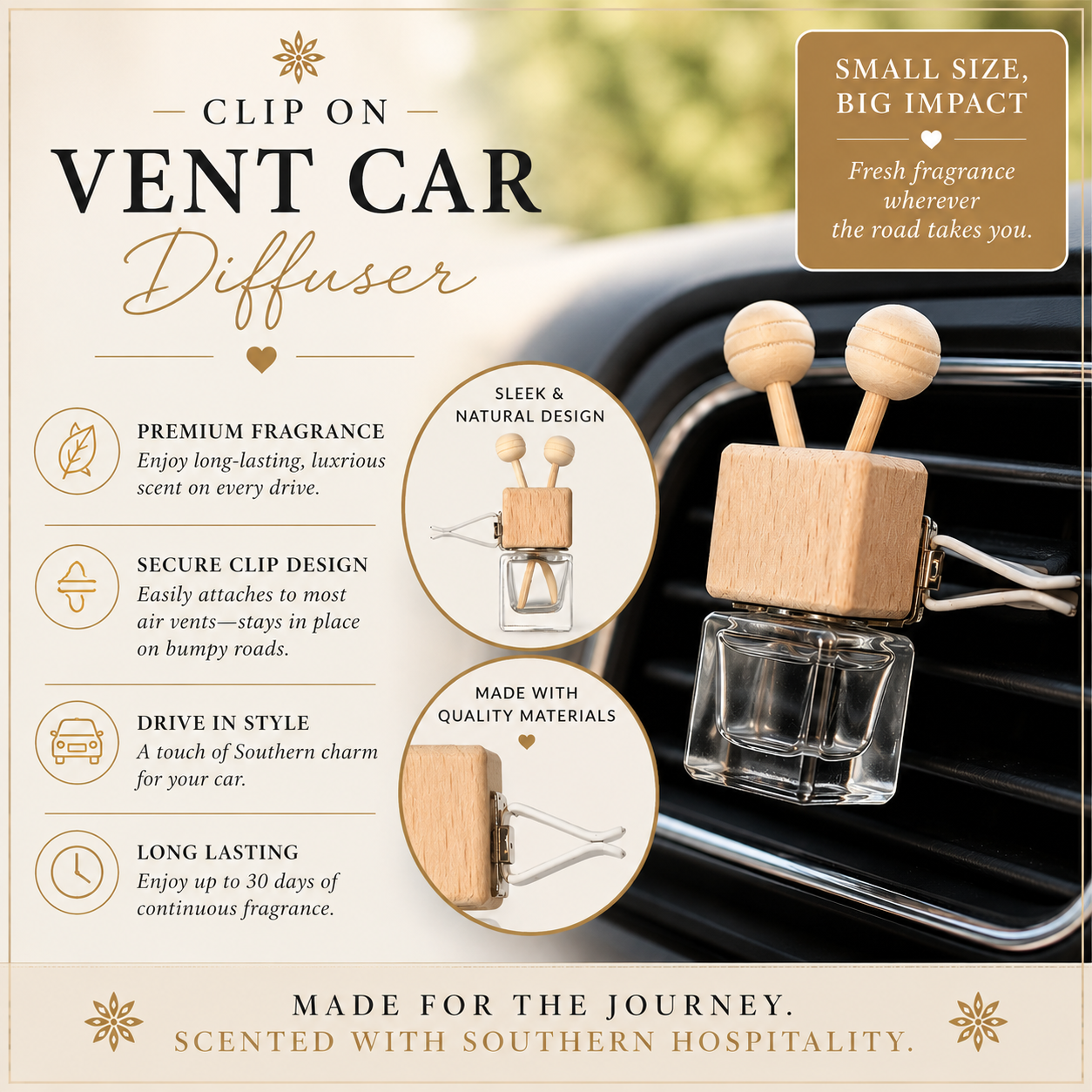 Car Freshner/Diffuser: Southern Sayings Collection