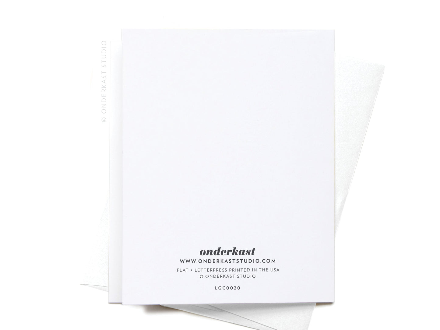 Happy Birth-month Letterpress Greeting Card