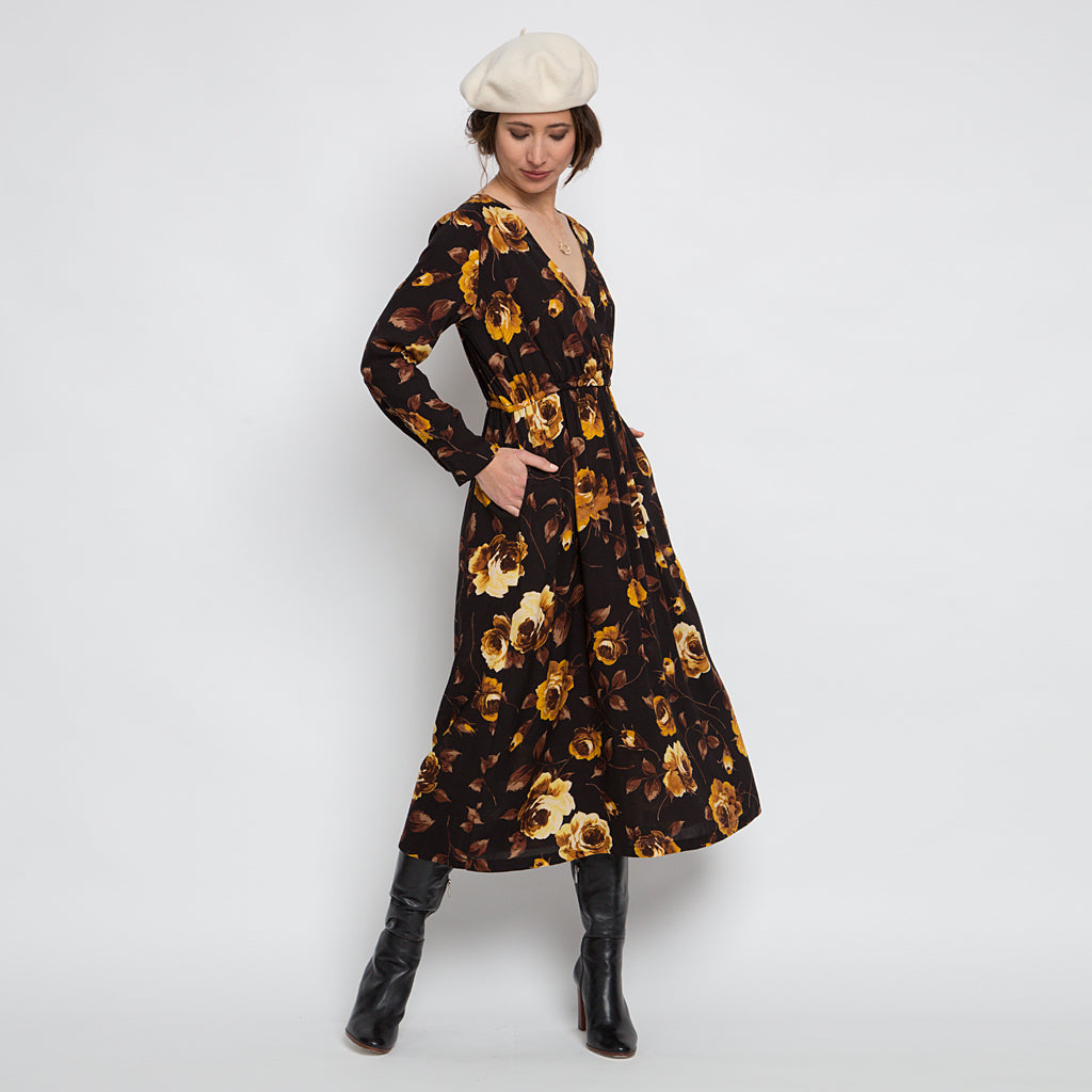 Baxter Dress - Honey Floral
