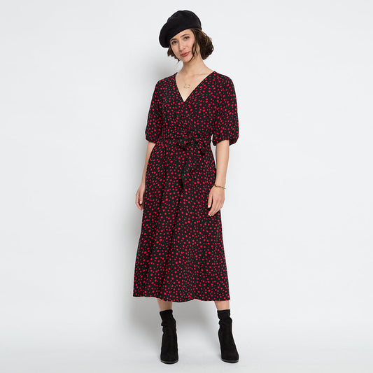 Giuliana Dress - Red Dot