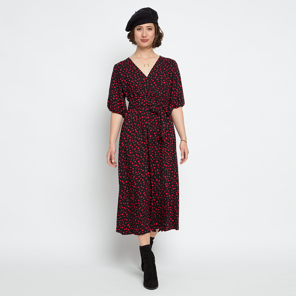Giuliana Dress - Red Dot