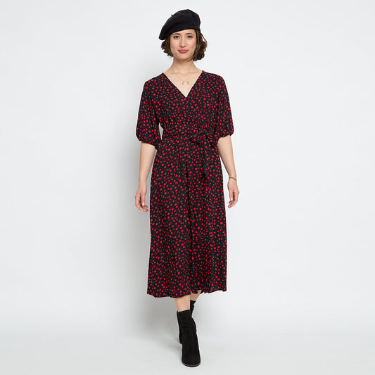 Giuliana Dress - Red Dot